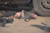 بالفيديو: مصرع العامل باسل أبو علي من يطا بحادث عمل داخل كراج  في اللد